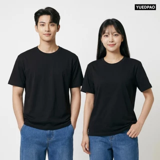Yuedpao Smooth Skin (Unisex) - Set Dark Tone เสื้อยืดคอกลม ผ้านุ่มลื่น เบาสบาย ระบายอากาศดี เสื้อยืดพื้น