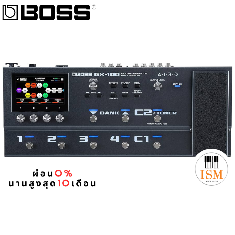 Boss GX100 Guitar Effects Processor มัลติเอฟเฟคกีต้าร์ไฟฟ้า