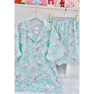 ชุดนอนป้าย MTW Big Size52" ผ้าไหมอิตาลีเกรดพรีเมี่ยม