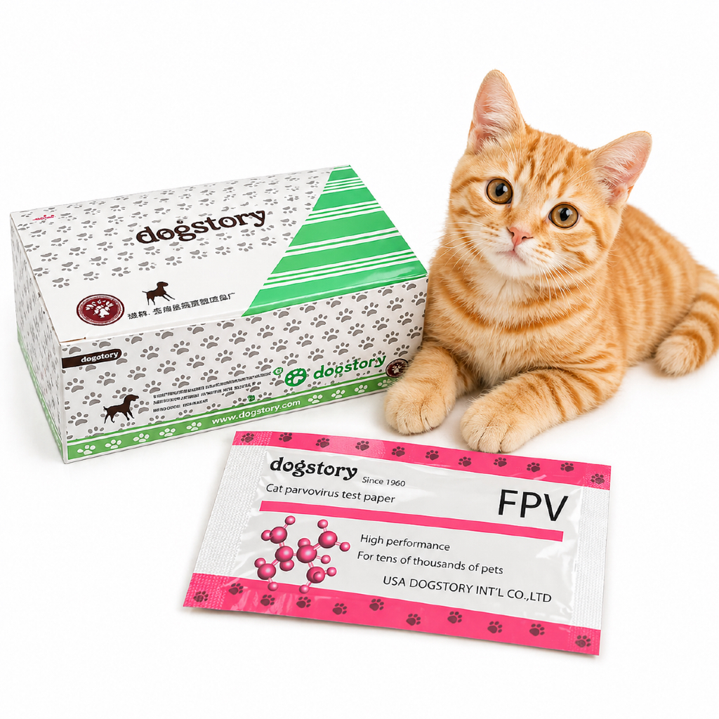 ยกกล่อง ถูกกว่า!! 20 ชิ้น พาโวแมว ชุดตรวจ โรคแมว ตรวจไข้หัดแมว  FPVtest ราคา ถูกที่สุด ดีลบีเคเค แกลเลอรีภาพที่ 4
