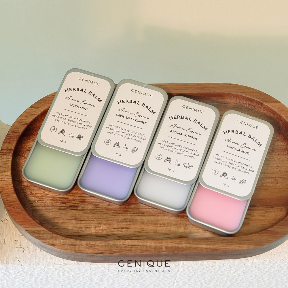 GENIQUE Herbal Balm — บาล์มสมุนไพรไทยที่ช่วยให้รู้สึกผ่อนคลาย