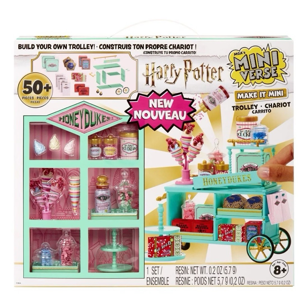 ชุดของเล่นรถเข็น Miniverse Mini Harry Potter Honeydukes