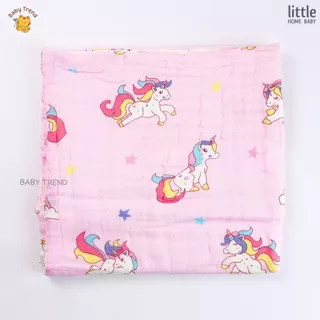 ผ้าเช็ดตัวคอตตอนมัสลิน ผ้านุ่มอ่อนโยนต่อเด็กอ่อน ขนาด 57x115cm (1 ผืน) | Babytrend