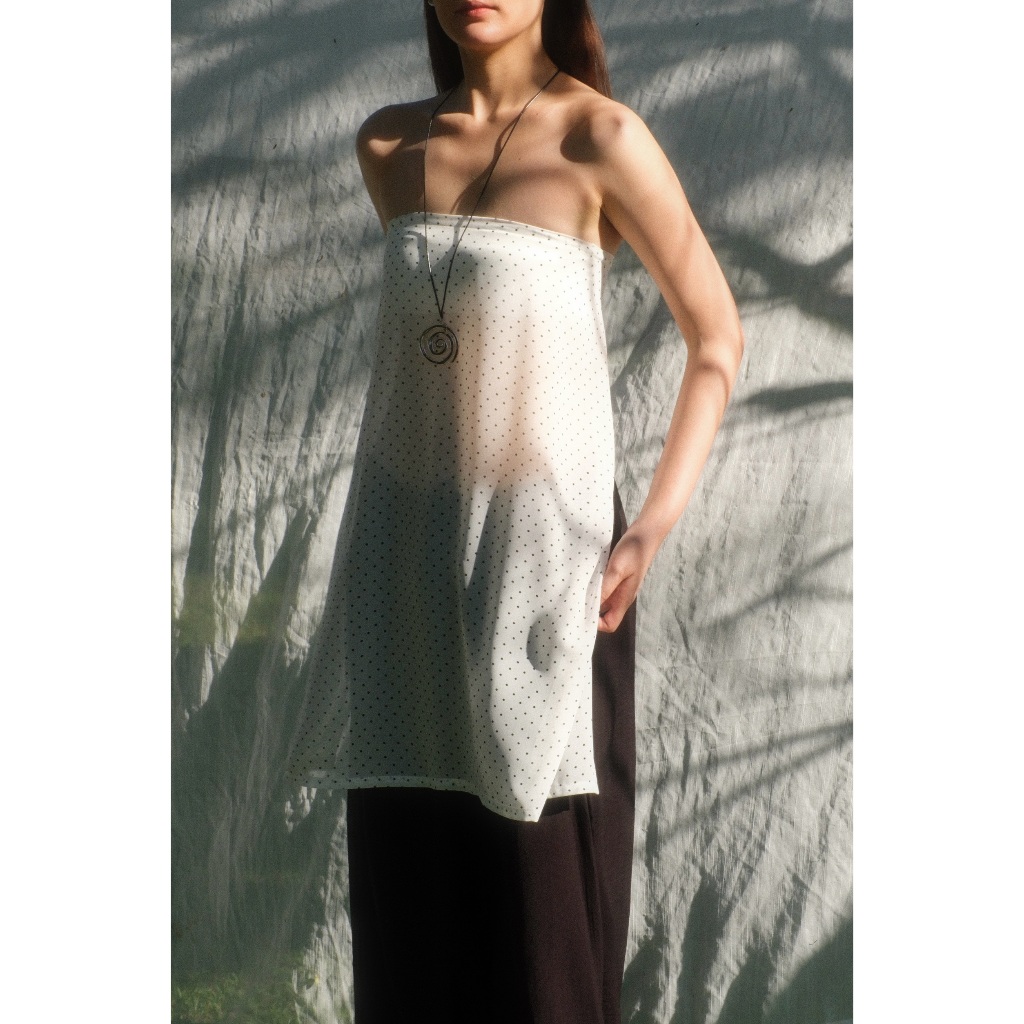 Alyn -Layered wrap skirt