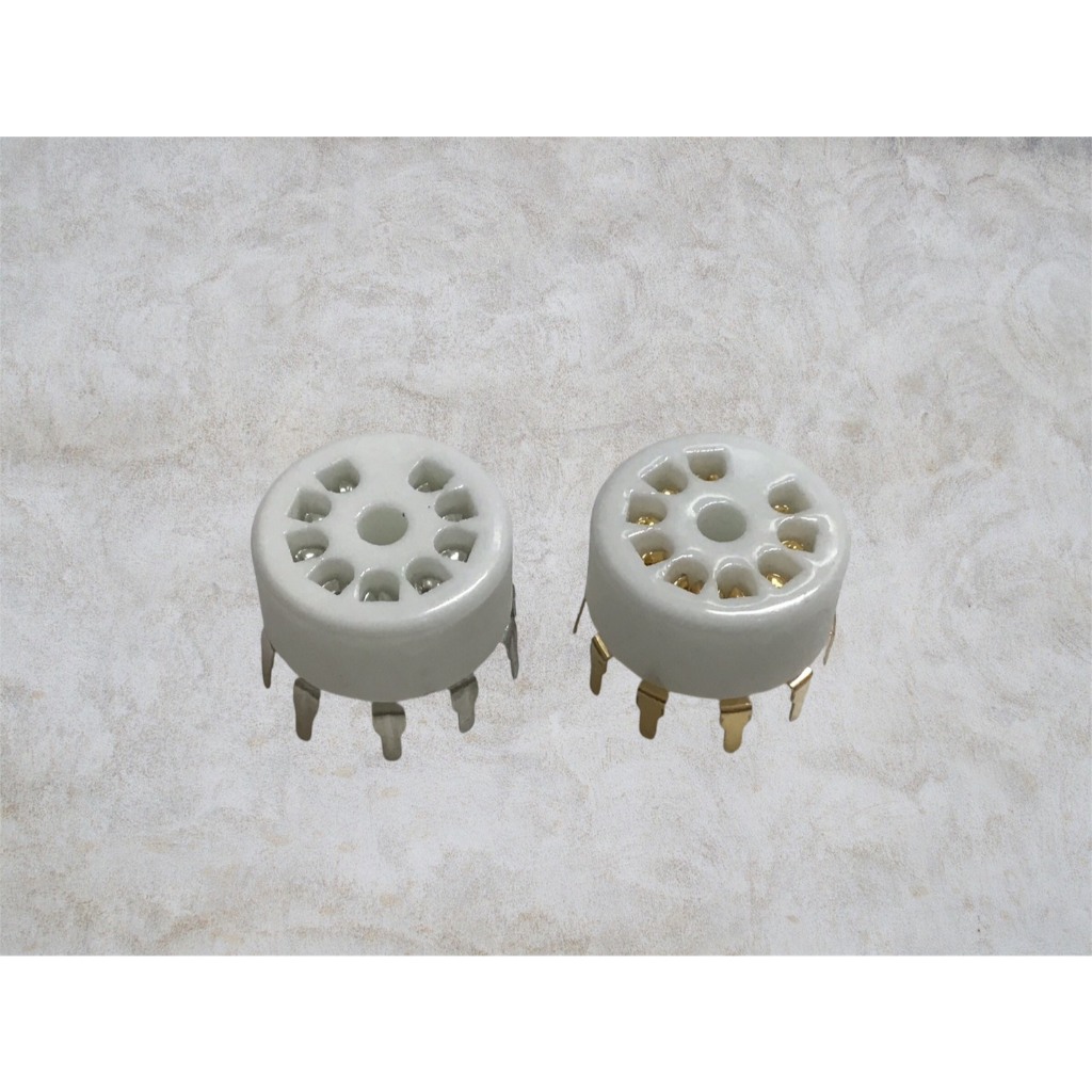 Ceramic Socket Tubes 9 Pins PCB (B9A)