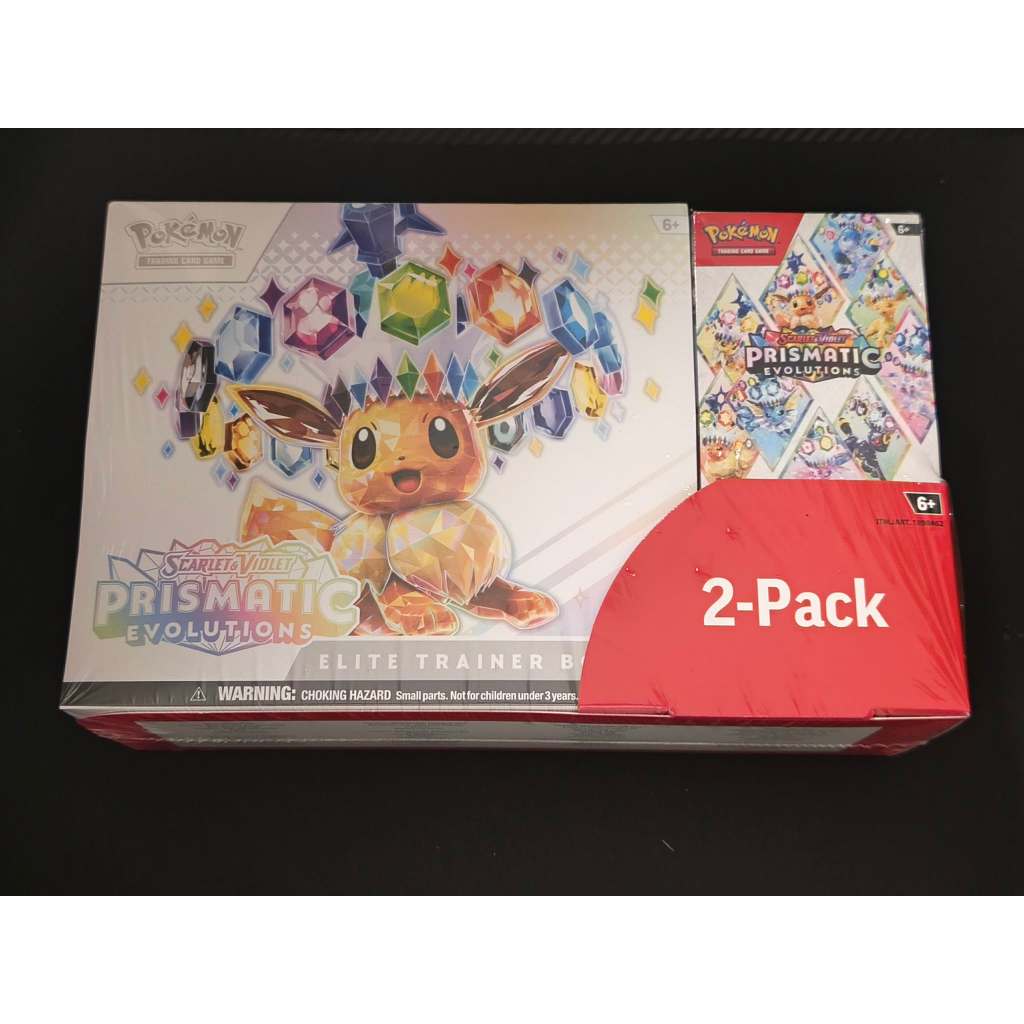 Pokémon Prismatic Evolutions ETB & Booster Bundle English