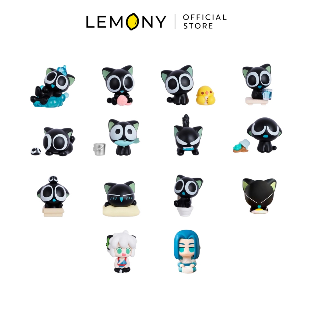 LEMONY กล่องจุ่ม Luo Xiaohei ซีรีส์ Daily