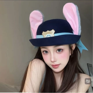 พร้อมส่งในไทย หมวก/กิ๊บจูดี้ ยูโทเปีย คอสเพลย์แต่งผมสไตล์จูดี้ กระต่ายน้อย พร้อมส่งในไทย