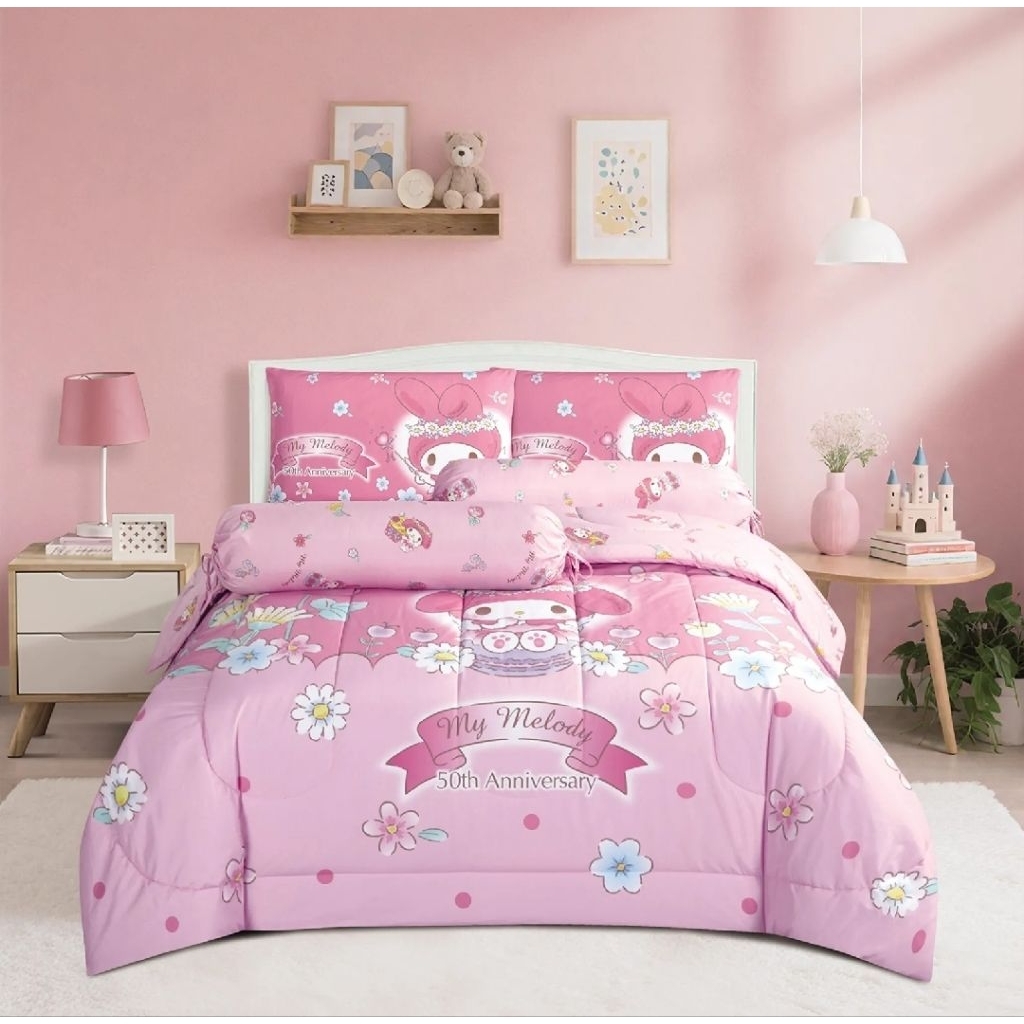 SANRIO ชุดเครื่องนอนลายซานริโอ้
