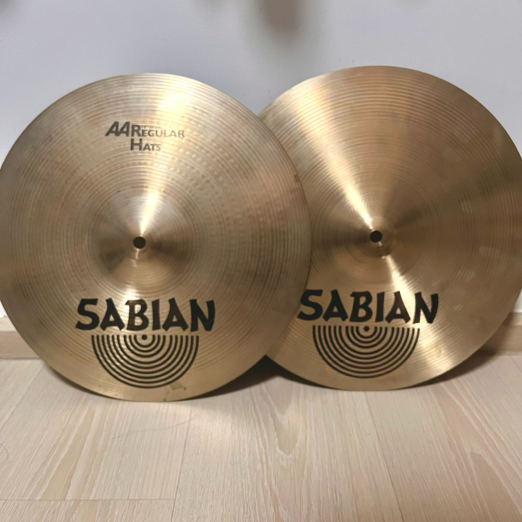 SABIAN AA REGULAR HIHAT 14 นิ้ว มือสอง สภาพดี ไม่บิ่น ไม่แตก