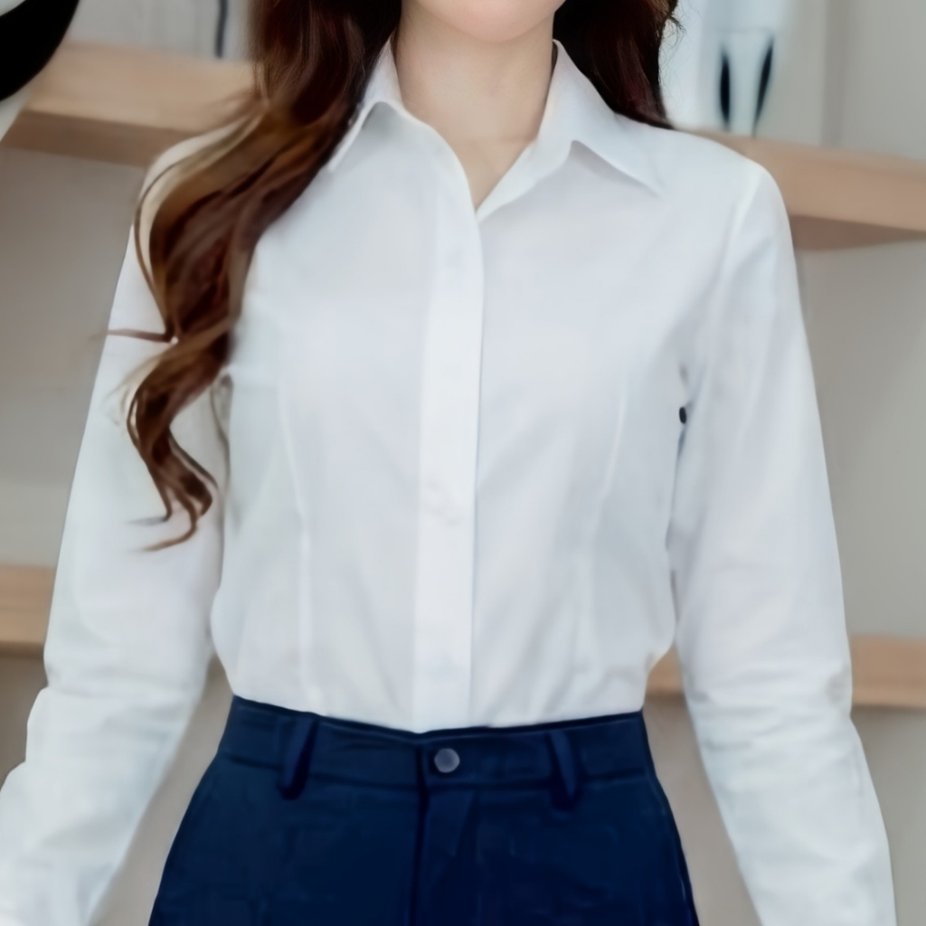 เสื้อเชิ้ตผู้หญิงทำงาน  COMFY SHLRT  No.S01