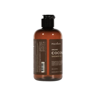 ภูตะวัน ออแกนิค โคโค่นัท ชาวเวอร์ ออยล์ 200 ml Phutawan Organic Coconut Shower Oil 200 ml