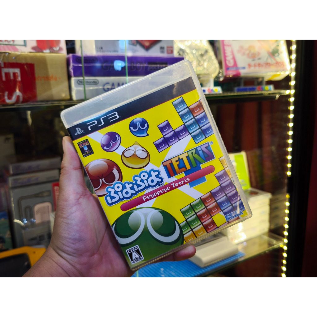 แผ่นแท้ PS3 : Puyo Puyo Tetris (JAPAN) แผ่นแท้ PlayStation 3 โซนญี่ปุ่นรวมสองตำนานเกมลับสมองสุดมันส์