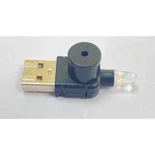 USB Tester เช็คการทำงานของคอมพิวเตอร์เมื่อเครื่องทำงานสมบูรณ์ USB พร้อมเสียงเตือน (LED+Buzzer)