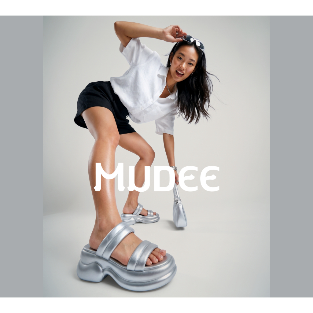 MUDEE รองเท้าผู้หญิงแฟชั่นแบบสวม