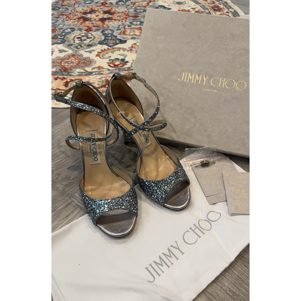 รองเท้า Jimmy Choo แบรนด์เนม มือสอง สภาพดี ส่งต่อ ของแท้