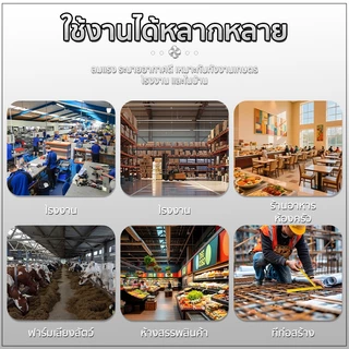 พัดลมอุตสาหกรรมขนาดใหญ่ 39นิ้ว แข็งแรงทนทานปรับความเร็วลมได้ ลมแรง ปริมาณลมมาก พัดลมโรงงาน พัดลมตั้งพื้น Industrial Fan