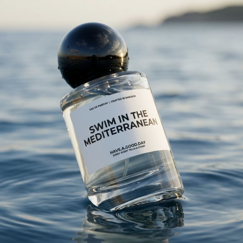 น้ำหอมกลิ่น Swim In The Mediterranean : HAVE.A.GOOD.DAY