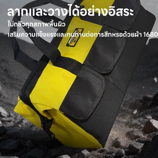 Maybuck กระเป๋าเครื่องมือช่าง การจัดเก็บเครื่องมือในครัวเรือน, ที่เก็บของเล่น,ถุงเก็บความจุขนาดใหญ่สำหรับเดินทางกลางแจ้ง