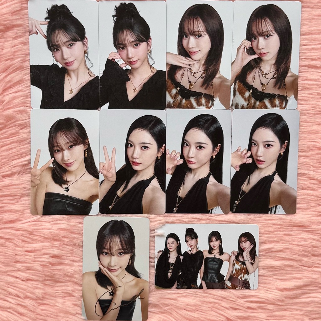 🔥AESPA POB/Photocard/Trading Card