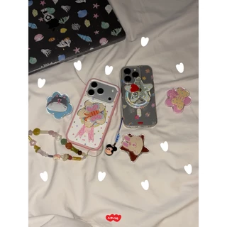 amuse.stuff-Spin Griptok flower ที่ติดหลังมือถือหมุนได้แบบฐานกาว