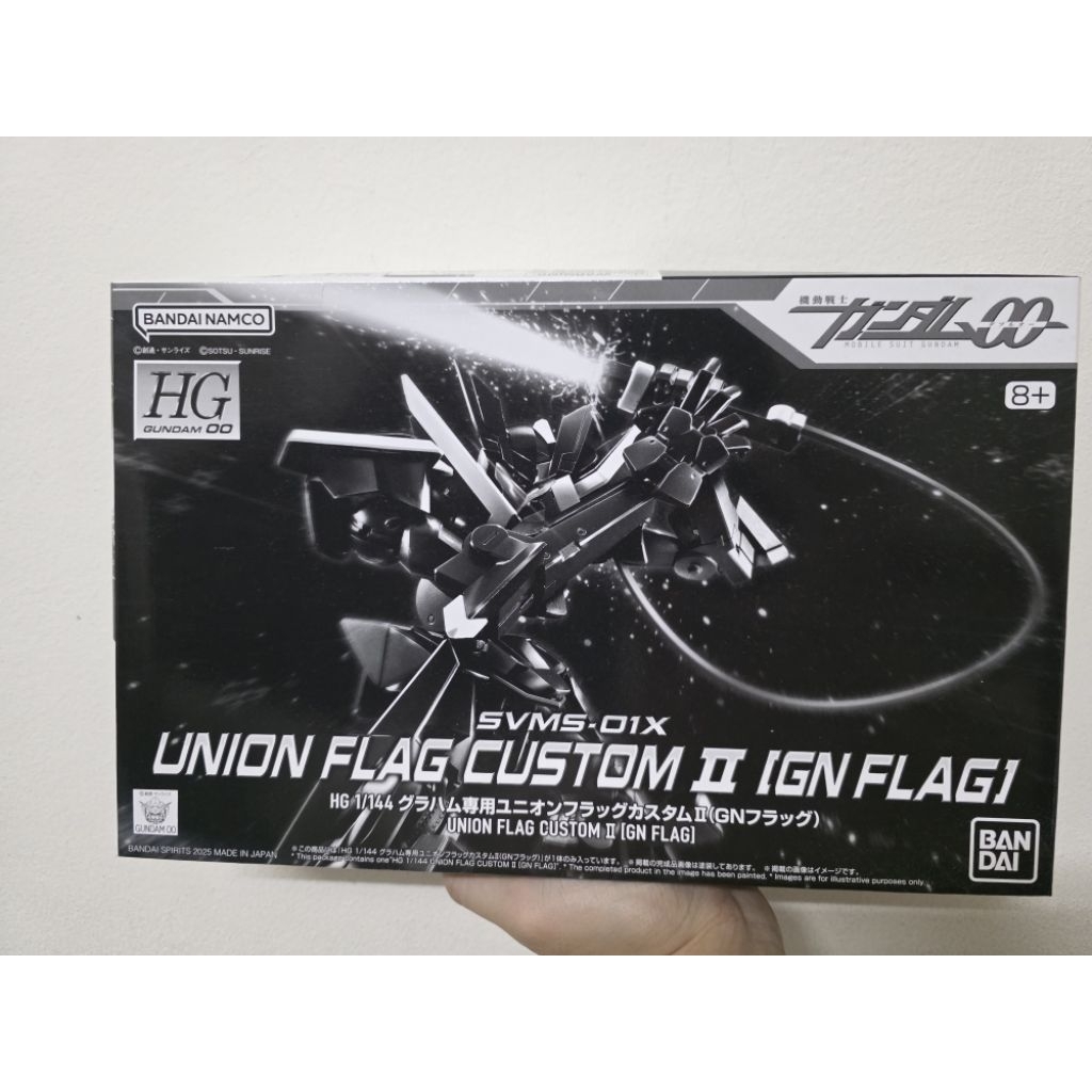 *กล่องไม่สวย* BANDAI HG 1/144 Union Flag Custom Ⅱ [GN Flag]