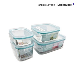 LocknLock กล่องถนอมอาหาร รหัส LBF401MIT - LBF451MIT