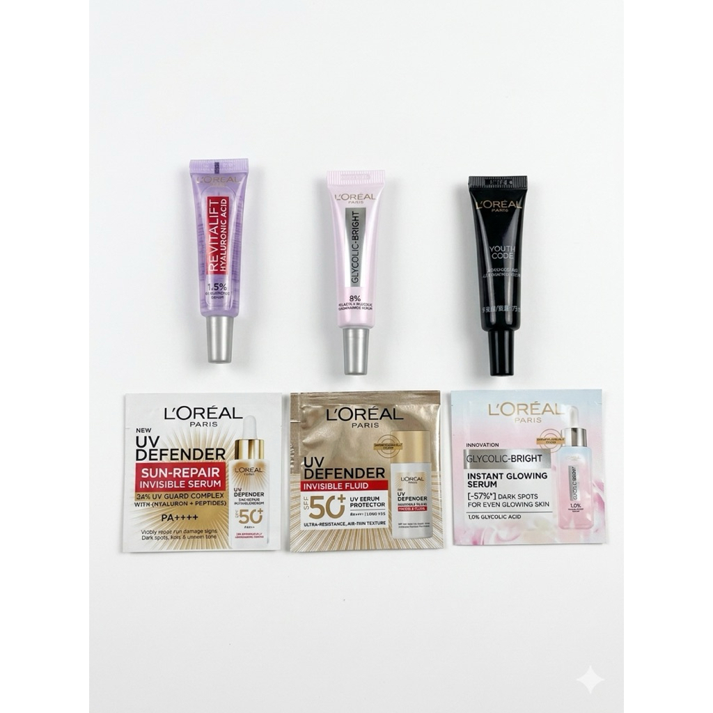 🎊SuperSale🎊L’Oréal บำรุงผิวหน้าขนาดทดลอง