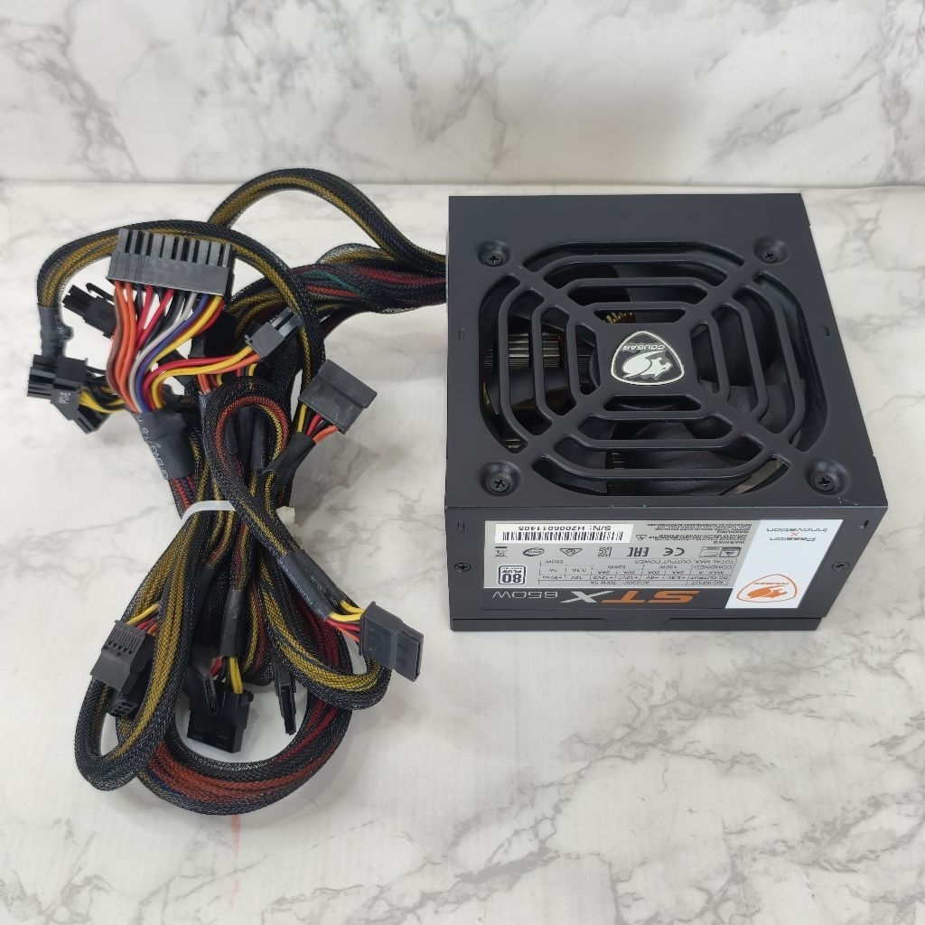 POWER SUPPLY Cougar 650W 80+ มือสอง สภาพดี พร้อมใช้งาน