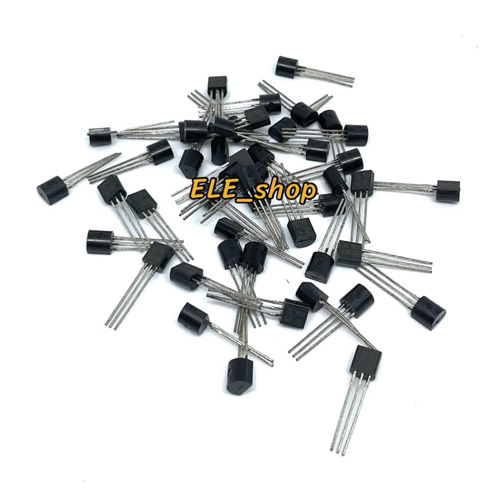 ราคาแพ็ค 10ตัว ทรานซิสเตอร์ TO92 BC109  BC183  BC237 BC238 พร้อมส่ง
