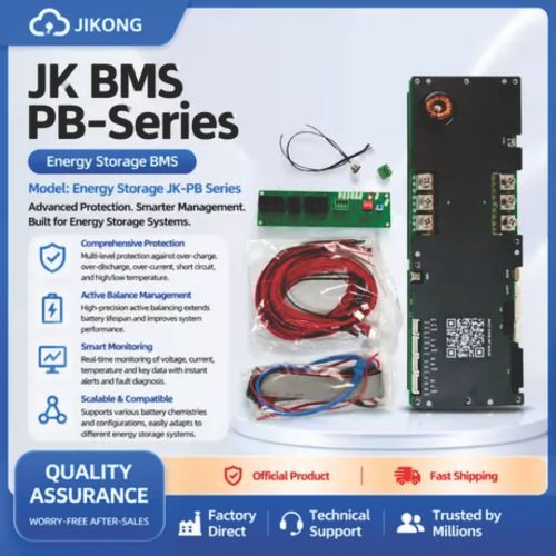 Jikong Smart BMS JK-PB2A16S30P Active Balance Lifepo4 Battery