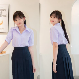 เสื้อนักเรียน เสื้อมอปลาย เสื้อนักเรียนหญิง Sz.36-50