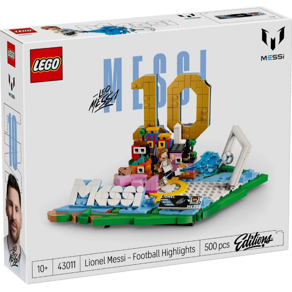 LEGO® Editions Lionel Messi – Football Legend 43015