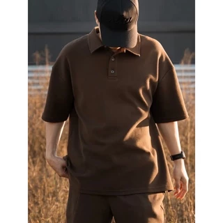 MUU POLO SHIRT เสื้อโปโลโอเวอร์ไซส์ เรียบหรู เนื้อผ้าใส่สบาย