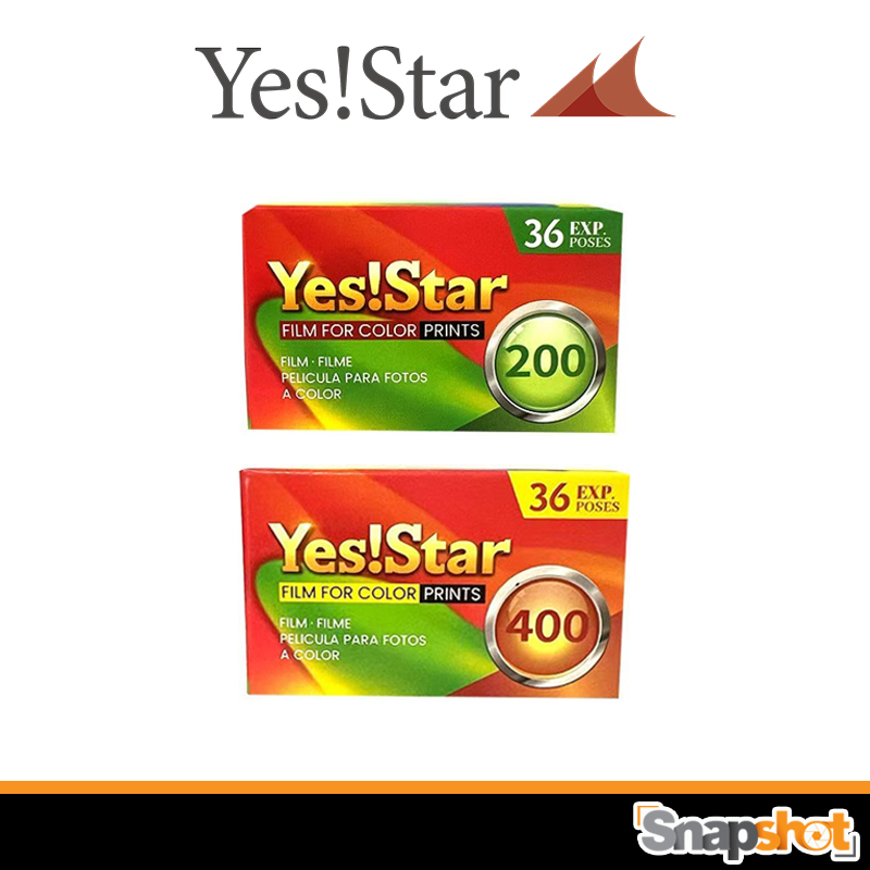 ฟิล์มสี Yes! Star 200 / Yes! Star 400 / 35MM, 36EXP