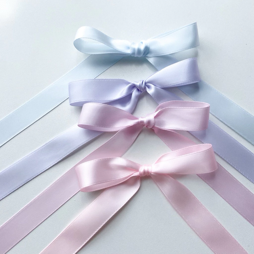 ♡ พร้อมส่ง | (5 หลา) Satin Ribbon โบว์ ริบบิ้น ซาติน ขนาด 16 mm / 1.6 cm