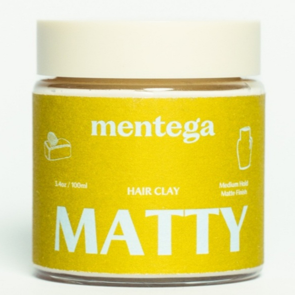 MENTEGA MATTY HAIR CLAY (ชื่อเดิม CREAMY)  3.4 oz. (ปรับปรุงสูตรให้ดีกว่าเดิม)