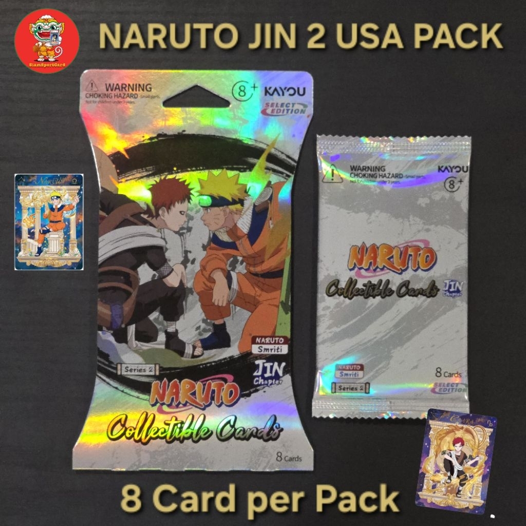 NARUTO​ JIN 2 USA 1 PACK (1 ซอง)