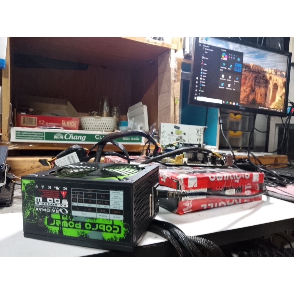 power supply raidmax cobra power 80+ bronze สภาพเหมือนใหม่