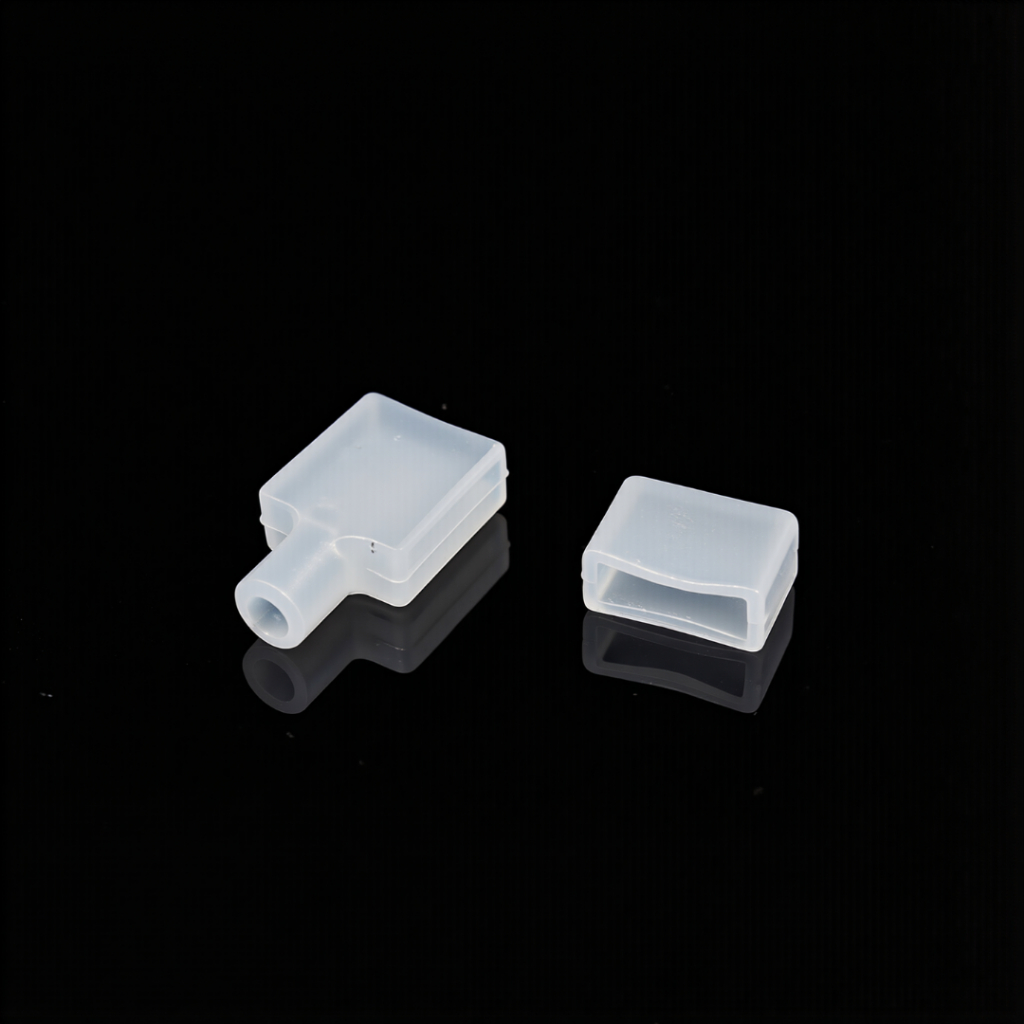 End Cap / Outlet Cap สำหรับไฟเส้น COB IP67 / IP68 จุกปิดกันน้ำ ปิดท้ายไฟเส้น LED กันน้ำ สำหรับงานภายนอก