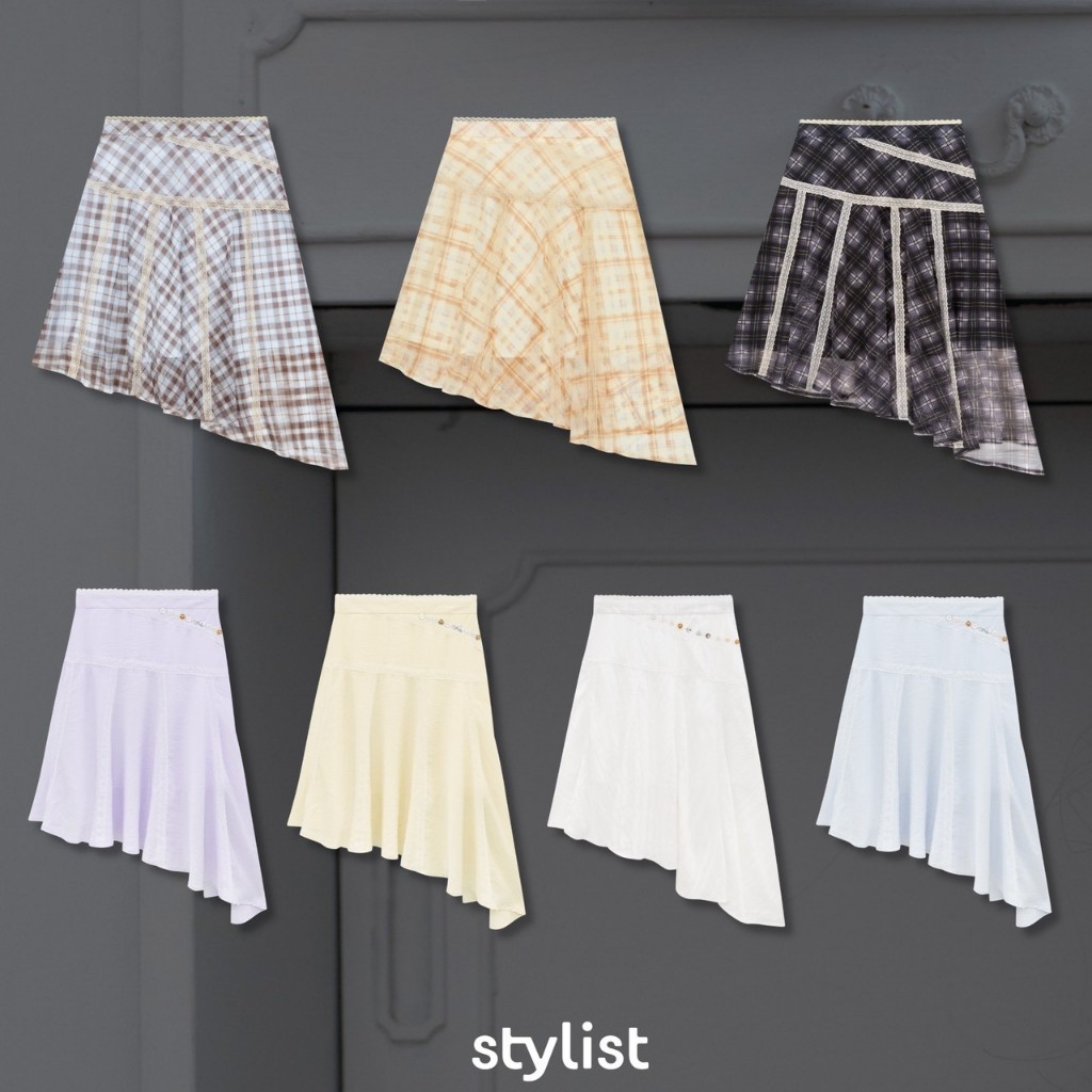 STYLIST – Sena, Seni Skirts/Skorts 004 กระโปรงผู้หญิงแต่งลูกไม้ ราคา ถูกที่สุด ดีลบีเคเค