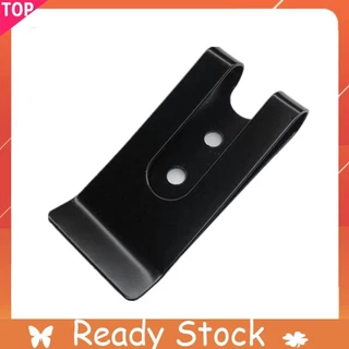 คลิปเข็มขัดโลหะ 54x25 มม. รูคู่ Loop Clasp อุปกรณ์เสริมสําหรับกระเป๋าสตางค์ Pouches