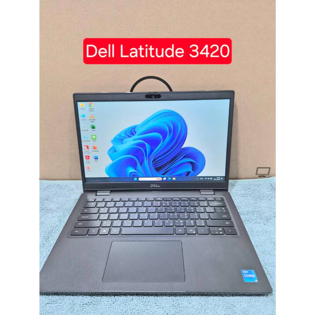 โน๊ตบุ๊ค Dell Latitude 3420 *i5 Gen11 DDR4 8 GB, NVMe 256GB. พร้อมโปรแกรมใช้งาน *สินค้ามือสอง