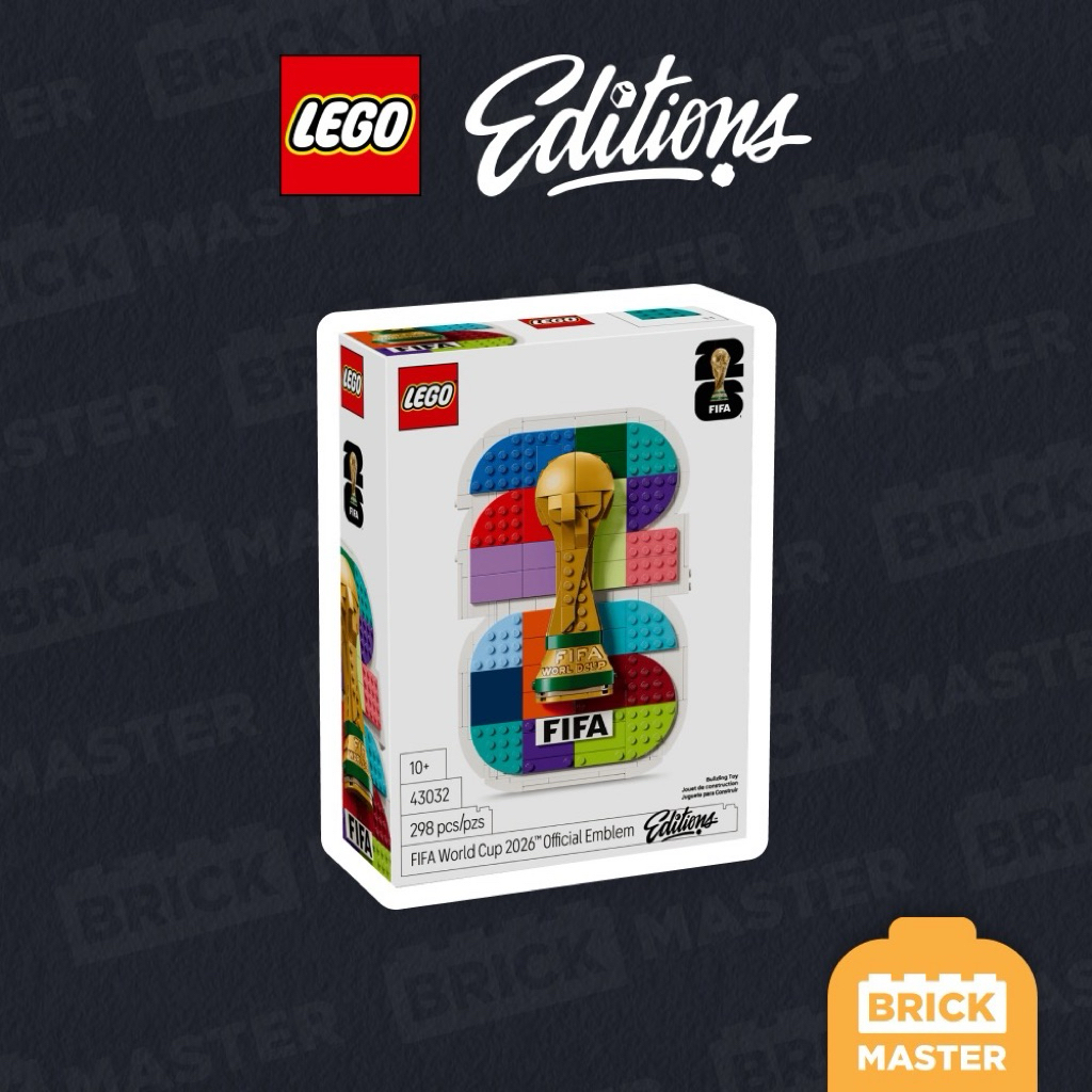 LEGO Editions 43032 : FIFA World Cup 2026™ Official Emblem (เลโก้แท้ ถ้วยฟุตบอลโลก)