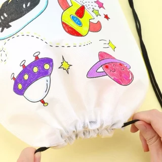 กระเป๋าเป้ กระเป๋าผ้า diy ของเล่นdiy ระบายสีเด็ก เสริมพัฒนาการเด็ก 2 ขวบ ของเล่นงานประดิษฐ์