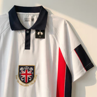 เสื้อฟุตบอล ขาวแดง ปี 1998 รุ่นสะสม Collective 98 ผ้าโพลีเอสเตอร์ใส่สบาย มีไซด์ใหญ่ ส่งจากไทย สกรีนได้ทุกชื่อ