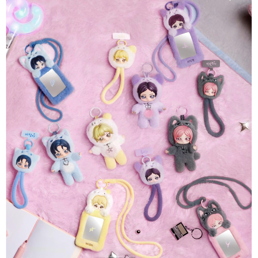 aespa Fluffy Club Series - Card Holder ( พร้อมส่งใน🇹🇭 )