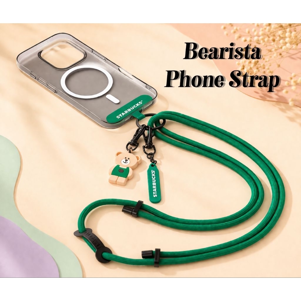 💯% Starbucks Phone Strap สายคล้องโทรศัพท์ Starbucks ของแท้ 100% จาก Shop ทุกชิ้น
