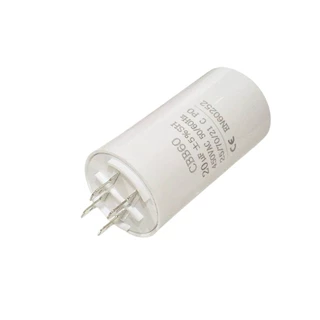 CAPACITOR CBB60 (แบบเสียบ) 3-80 Uf แคปสตาร์ท/แคปรัน เครื่องซักผ้า/มอเตอร์ / ปั๊มน้ำ