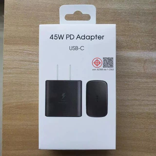 【รับประกัน 1 ปี】จากศูนย์ Samsun ชาร์จเร็วสุด Samsung ชุดชาร์จ 45W หัวชาร์จเร็วซัมซุงของ type C สายชาร์จ type c